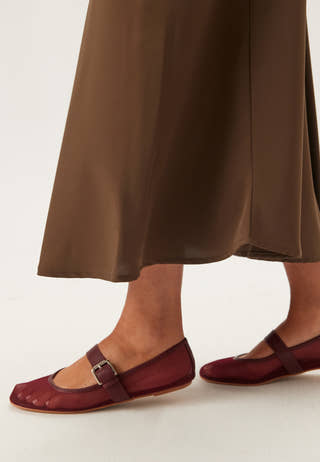 Pcfranan HW Midi Skirt