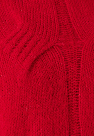 Pcjenna Ls O-neck Cable Knit