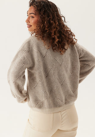 Pcjenna LS O-neck knit