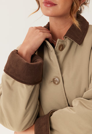 Pcjorma Long Corduroy Jacket