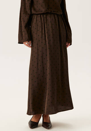 Pcjytta Hw Ankle Satin Skirt