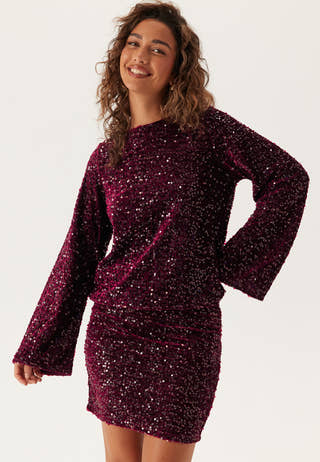 Pckam Ls Deep Back Bow Top