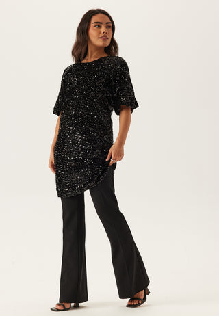 Pckam Ss Puff Sleeves Dress