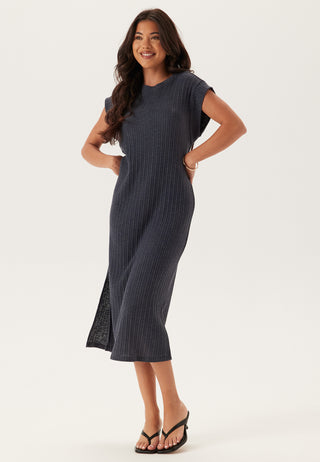 Pclena Ss Midi Dress