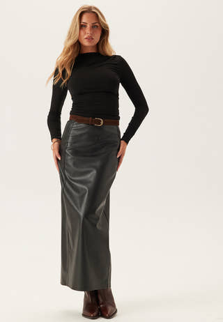 Pcmadison Ls Draped Top Jrs