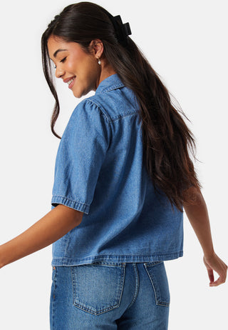 Pcmag SS Denim Shirt