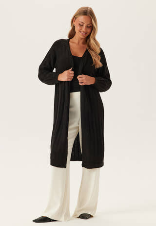 Pcmaggy Ls Long Knit Cardigan