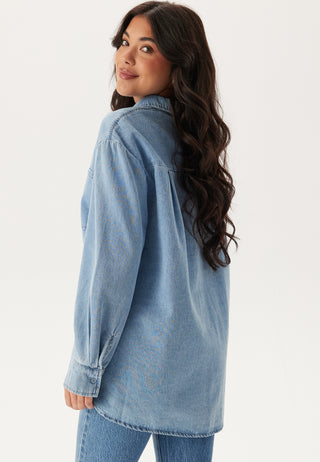 Pcmaisie Ls Denim Shirt