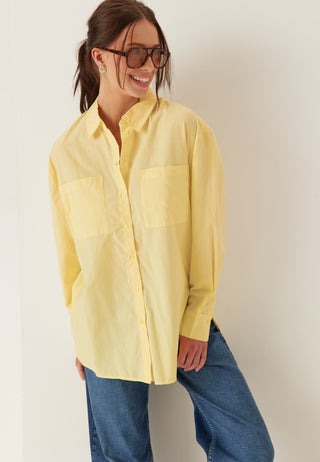 Pcmelia Ls Loose Shirt