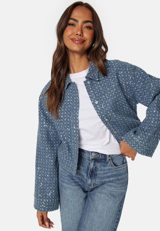 Pcnaomi LS denim jacket