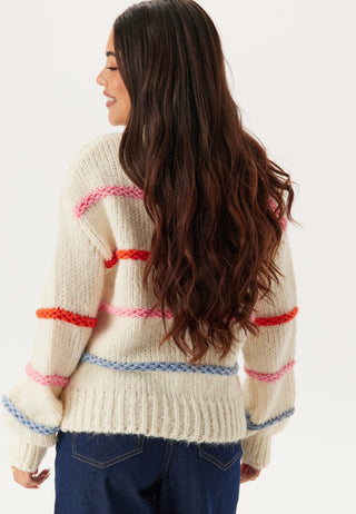 Pcnavine Ls O-neck Knit