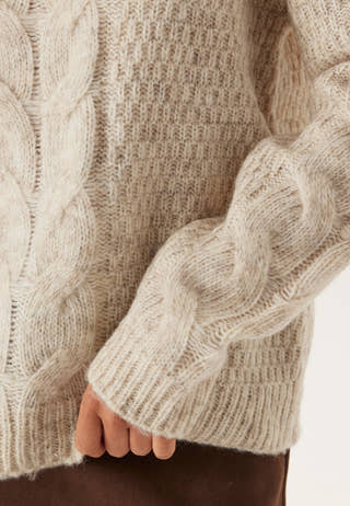 Pcnina Ls O-neck Knit