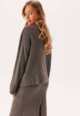 Pcnuna Ls V-neck Knit Cardigan