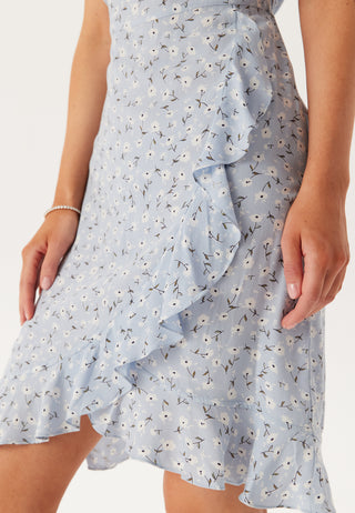 Pcnya Strap Flounce Dress