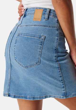Pcpeggy HW Denim Skirt