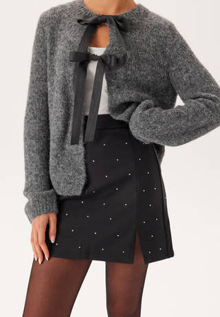 Pcpeva Rhinestone Hw Mini Skir
