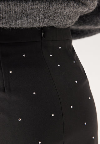 Pcpeva Rhinestone Hw Mini Skir