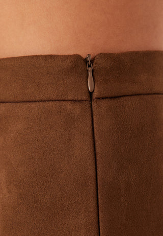 Pcrakel Brushed Hw Mini Skirt