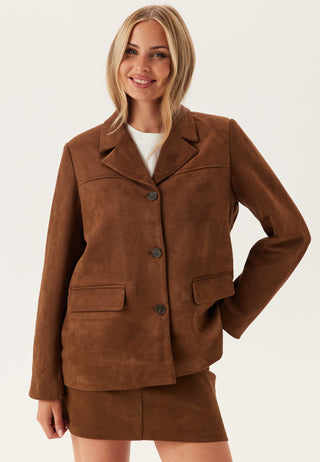 Pcrakel Brushed Outerwear Blazer