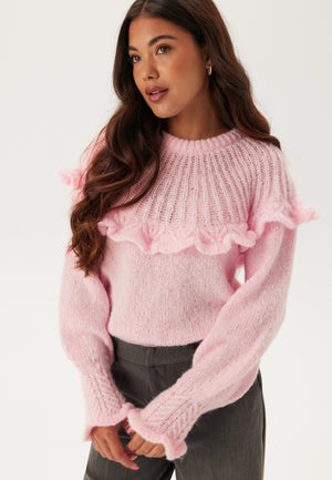 Pcrikka Ls Oneck Knit