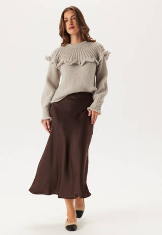 Pcrikka Ls Oneck Knit