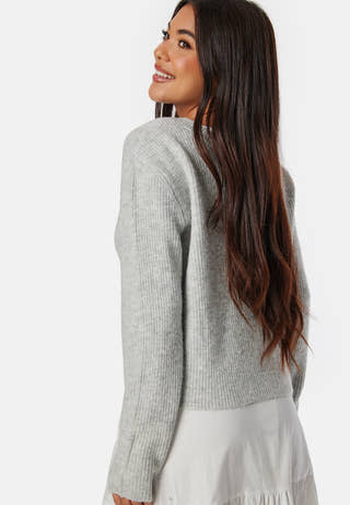 Pcrilly LS Reversible Bow Knit