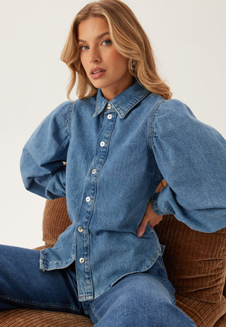 Pcritt Ls Denim Shirt