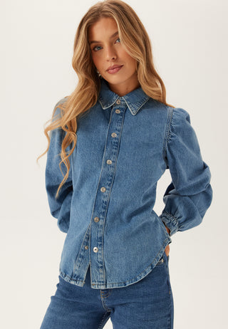 Pcritt Ls Denim Shirt