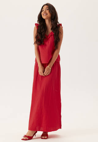 Pcsastina Hw Maxi Slit Skirt