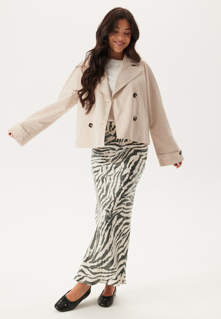 Pcscarlett Ls Short Trenchcoat