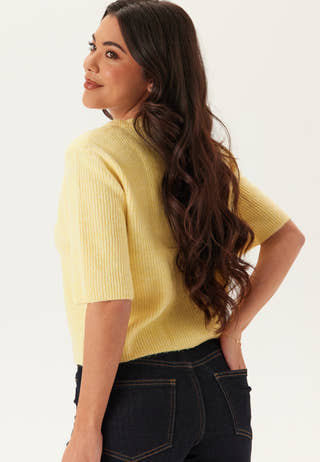 Pcsilly Ss O-neck Knit Cardiga