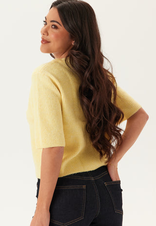 Pcsilly Ss O-neck Knit Cardiga