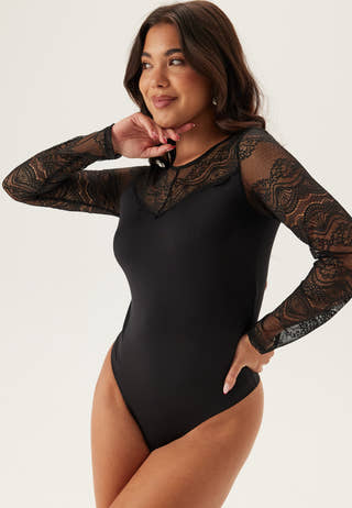 Pcsinna Ls Bodystocking