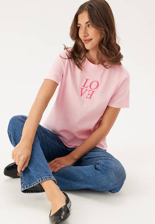 Pcskylar Ss Printed T-shirt Jr