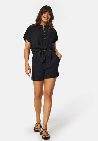 Pcvinsty HW Linen Shorts