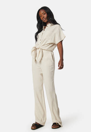 Pcvinsty Linen Tie Shirt