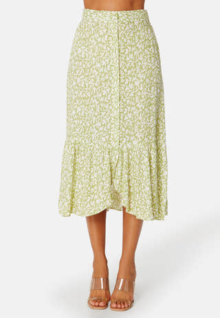 Sanna HW Midi Skirt