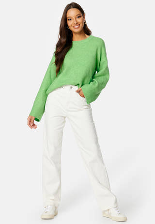 Tulle LS Oversize O-Neck Knit