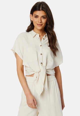 Pcvinsty Linen Tie Shirt