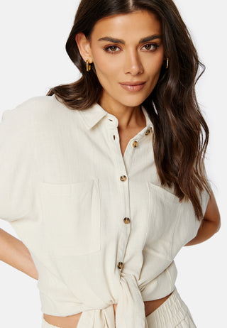 Pcvinsty Linen Tie Shirt