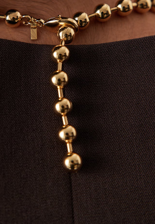 Air Necklace Gold-plated