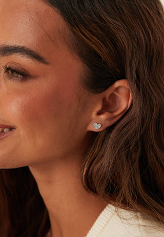 Emmett Earrings Silver-plated