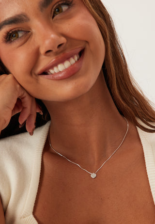 Emmett Necklace Silver-plated