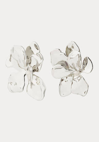 Halen Earrings Silver-plated