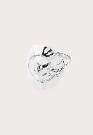 Haze Ring Silver-plated