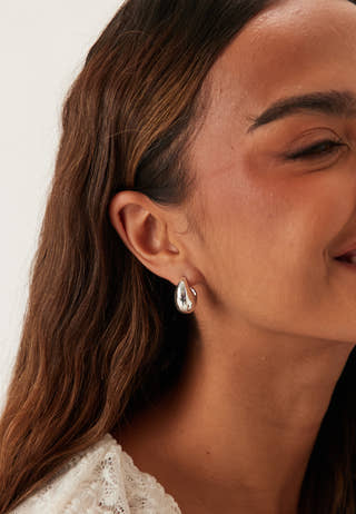 Intent Earrings Silver-plated