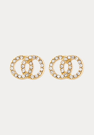 Jolina Recycled Earrings Gold