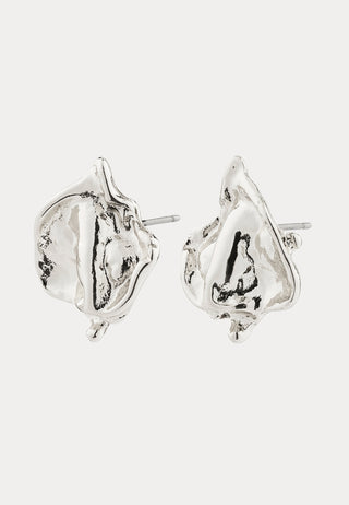 Lavender Recycled Earrings Sil