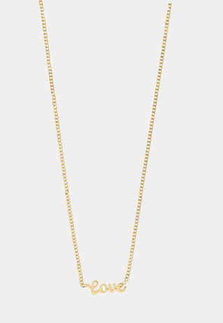 Love Necklace Gold-plated