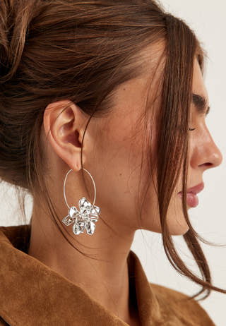 Lunith Earrings Silver-plated